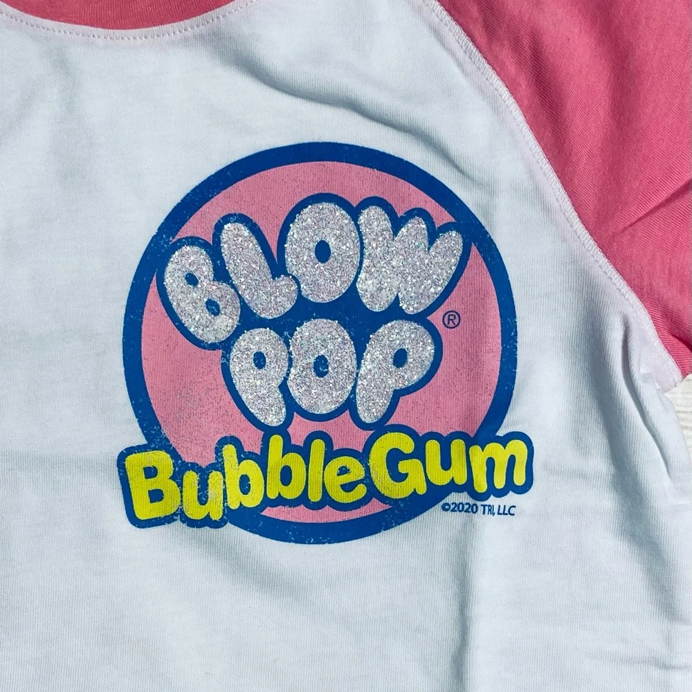 📌🆕 Justice • Blow Pop Bubble Gum • Raglan • Shirt